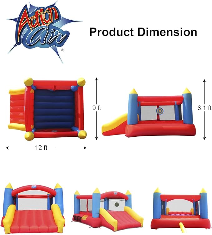 Jump and Vibe Castle Slide