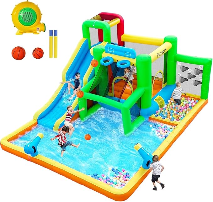 9 in 1 Sports Splash and Slide