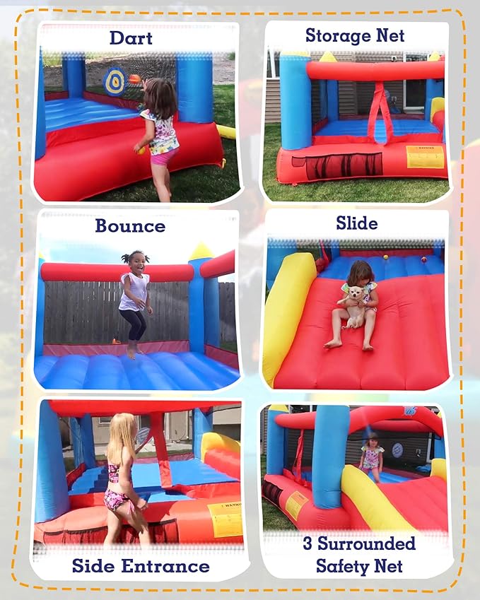 Jump and Vibe Castle Slide