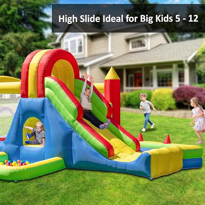 Jump, Slide and Hide Castle