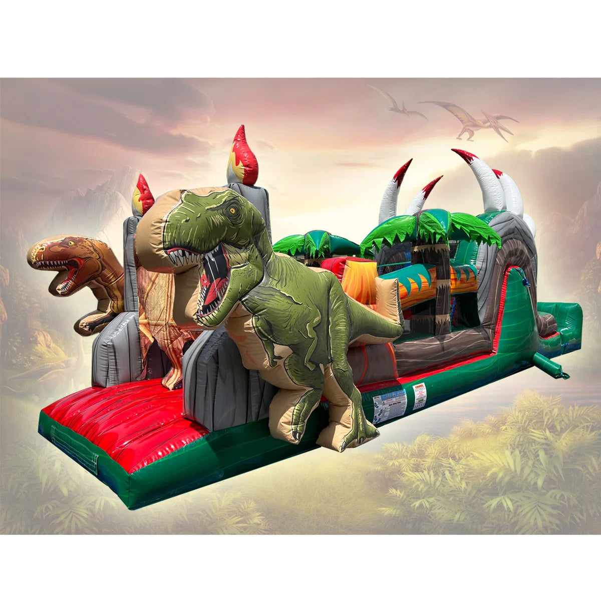 Dino Alley Obstacle Course