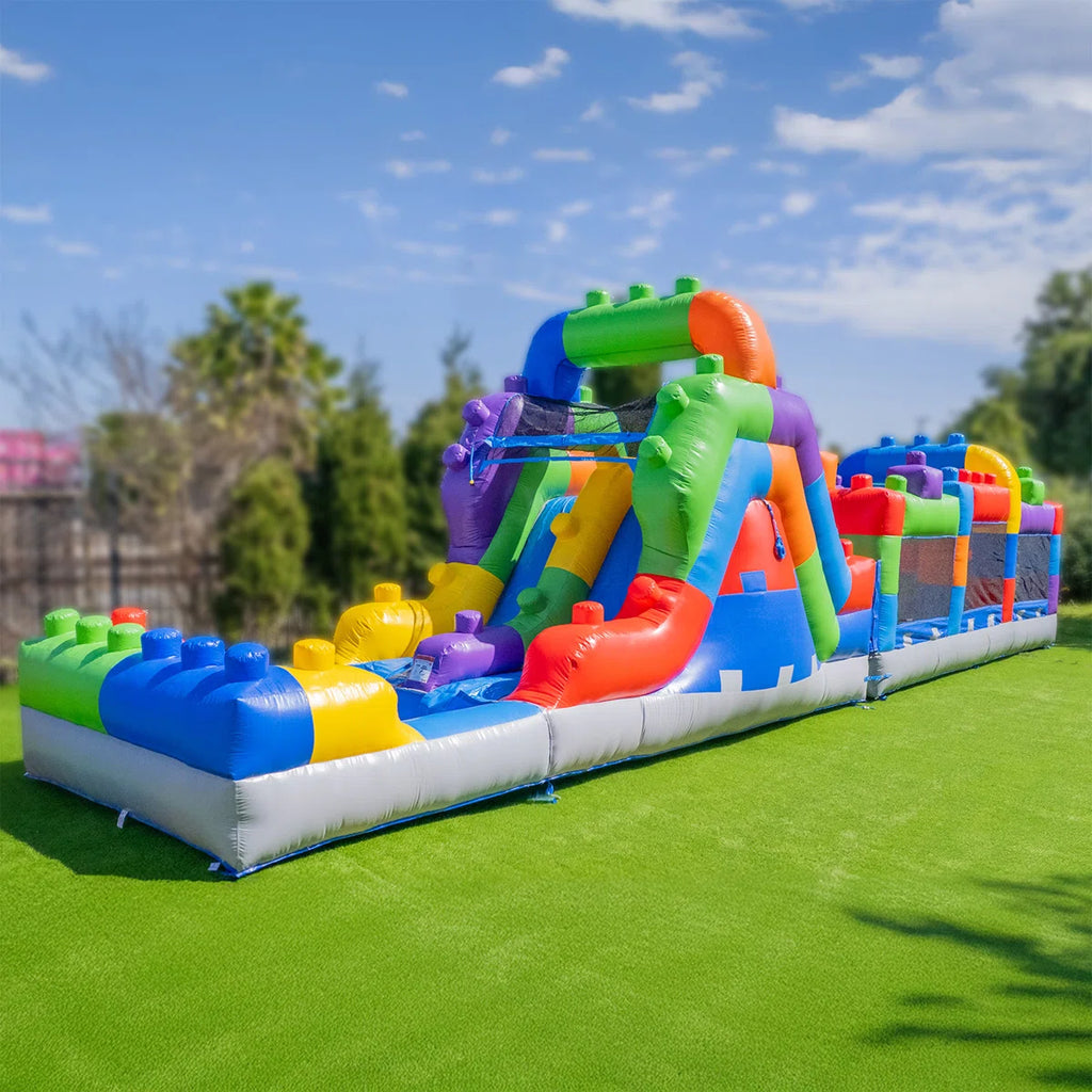 Mega Blocks Obstacle Course