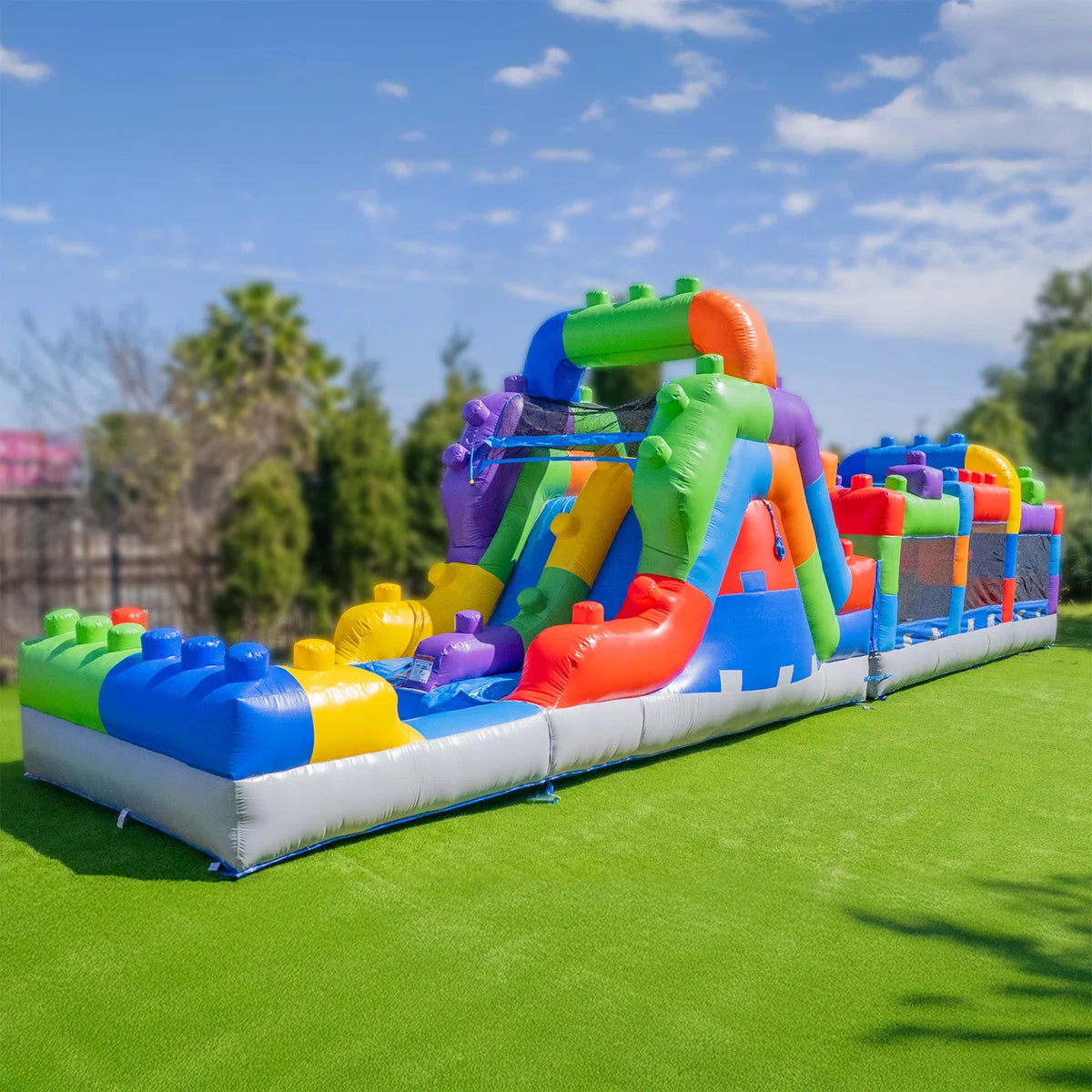 Mega Blocks Obstacle Course